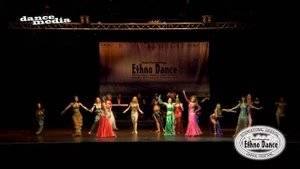 Диана Ковалёва. Baladi improvisation International Oriental dance festivalEthno Dance2015 in Sain