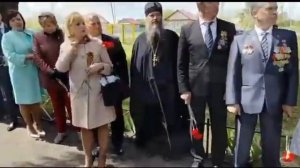 День Победы в Иловай-Дмитриевском. Вечный огонь.