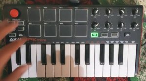 Yummy Yummy By Justin Bieber Cover On AKAI MPK MINI II Stock Plugins