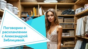 Поговорим о расхламлении.