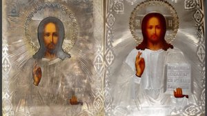 Икона Господь Вседержитель - основные моменты процесса реставрации