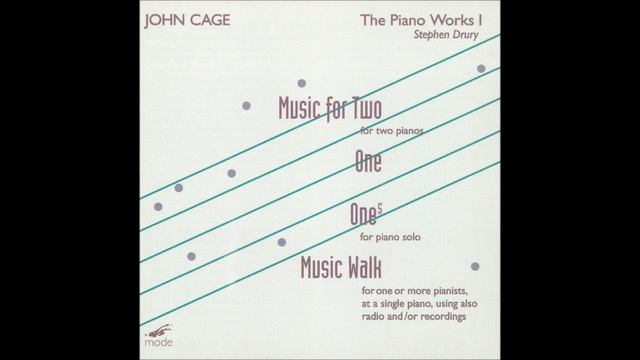John Cage - Music for Two, 1985 смотреть онлайн