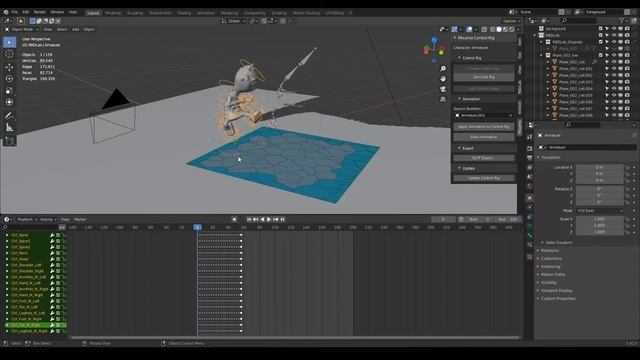 ground destruction Blender tutorial using rbd lab addon