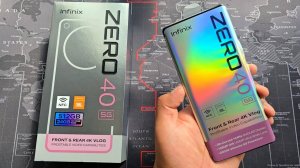 Распаковка Infinix Zero 40 5G