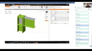 Расчёт стальных конструкций с учётом жёсткости узлов в  IDEA StatiCa