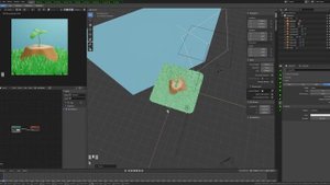 Regrowing Tree | Blender 2.8 | Simple 3D Modeling Timelapse