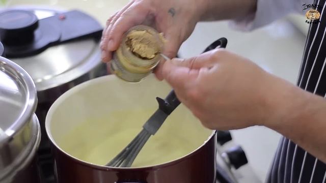 Cream soup with potatoes and leek & White tartufata Zigante смотреть онлайн