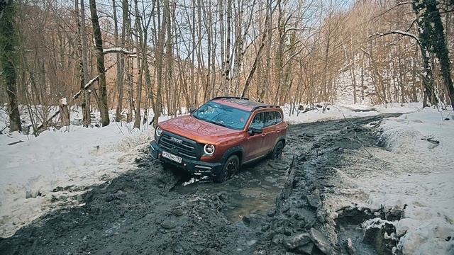 Урочище Поднависла на Хавал Дарго. Застрял в яме, эвакуация.