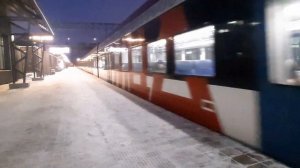 Прибытие ЭГ2Тв " Иволга " 1.5 на станцию Силикатная