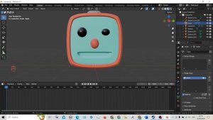 Лицевая анимация через Shape Keys #games #blender