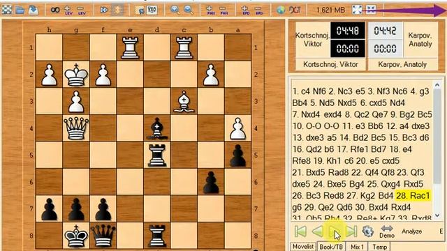 Karpov anatoly and kortschnoj viktor 1978 0 1 c175 смотреть онлайн