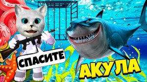 🦈 ЗЛАЯ АКУЛА ХОЧЕТ МЕНЯ СЪЕСТЬ В РОБЛОКС ! ROBLOX SHARKBITE 2 Кронос