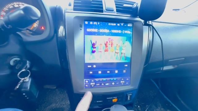 Видео от клиента магнитола для Toyota Corolla (2006-2013) MegaZvuk TS10-9757 в стиле Tesla смотреть онлайн