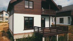 Обзор дома, который наша строительная компания построила на участке с большим перепадом высот