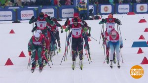 Чемпионат России по лыжным гонкам: первые медали разыграны! Доброе утро. Фрагмент выпуска от 05.0...