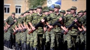 И вот стою я на плацу  Песня Под гитару 1