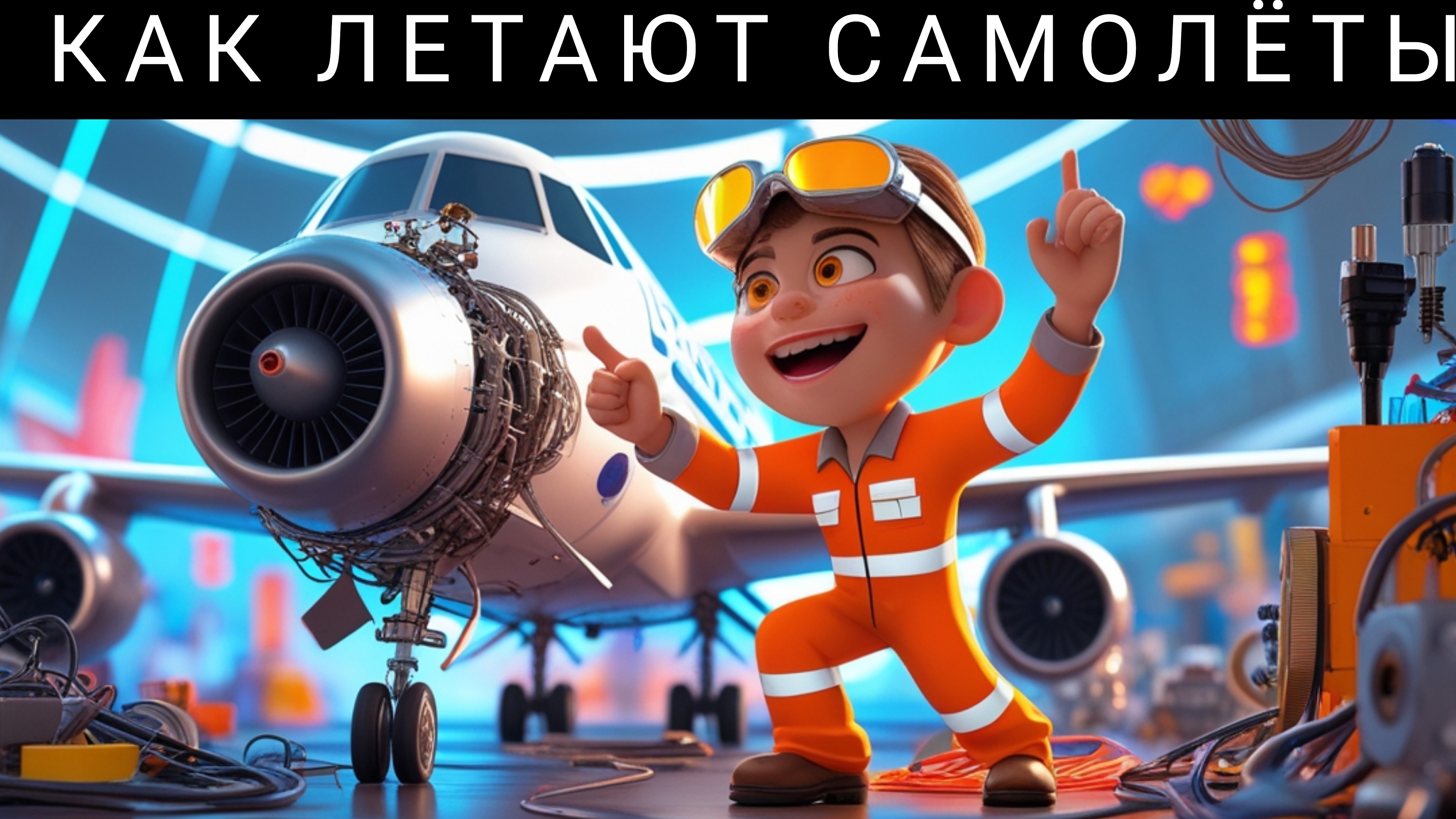 КАК ЛЕТАЮТ САМОЛЁТЫ?