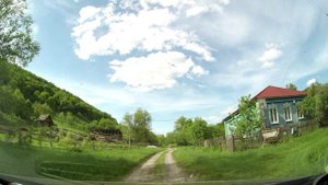 Село Лох, дорога на Симов родник (Новобурасский район Саратовской обл., Россия). 21 мая 2023 г.