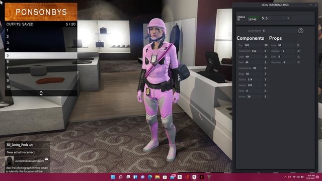 20 Female Outfits with XDev Outfit Editor