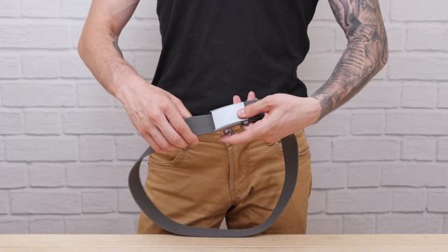 Обзор мужского текстильного ремня Vintage 20534 смотреть онлайн