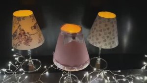 Абажур из бумаги своими руками на бокал 🥂