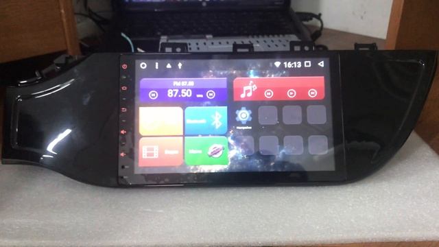 Обзор на столе магнитолы на Kia Rio 2017+ Android 7.1.2 #Megazvuk T8-9047 смотреть онлайн