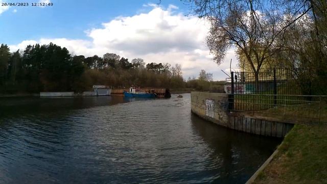 Велоприключения в Москве #3 Про шлюз №9 и заградворота №116 смотреть онлайн