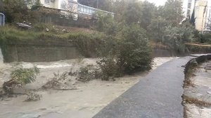 Потоп в Сочи 25.10 река Псахе. Мамайка