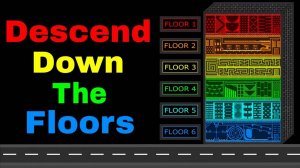 149. Вниз по этажам. Гонка | Descend Down The Floors. Race | Кто победит?