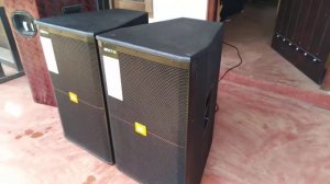 Jbl srx 715 speaker testing