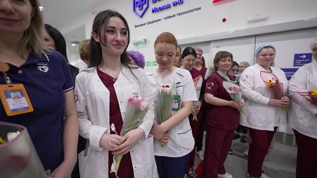 Поздравления в Боткинской больнице