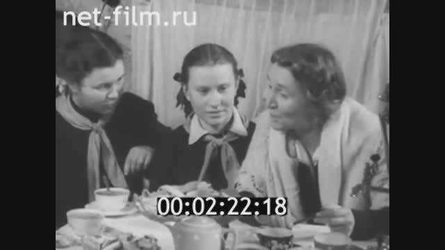 Школа в посёлке Кутузово. Подольский район (1956 г.)