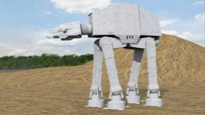 SketchUp+Twilight Render+sketchyphysics AT-AT