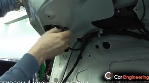 Toyota Camry V50 установка задней LED оптики (светодиодные фонари в Камри)