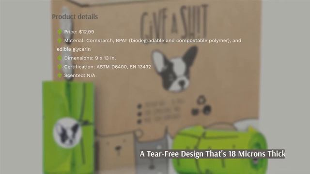 🌵 10 Best Biodegradable Dog Poop Bags (Doggy Do Good, UNNI, and More) смотреть онлайн