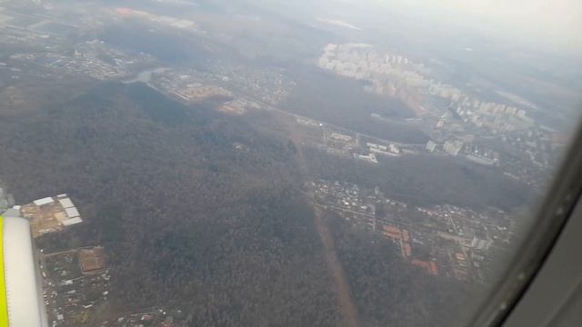 Первый полет в самолете! Взлет и посадка