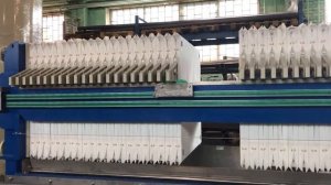 Фильтр-пресс EFS КСЕА-1000-35-10 камерный с автоматическим перемещением плит