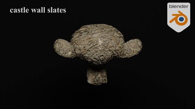 【Blender】castle wall slates (from Poly Haven) смотреть онлайн