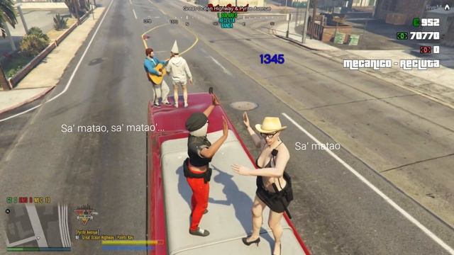 Pescando caracoles y esas cosas que se suelen hacer en GTA V Roleplay // Nicki
