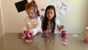 Распаковка 5 сюрпризов шар для девочек . 5 Surprise Zuru Ball unboxing for  girl