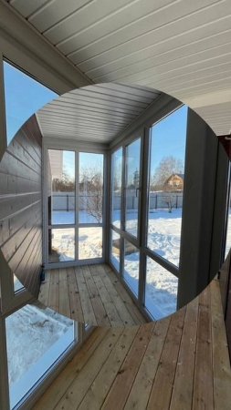 премиальное остекление в г.Бор д.Яблонное