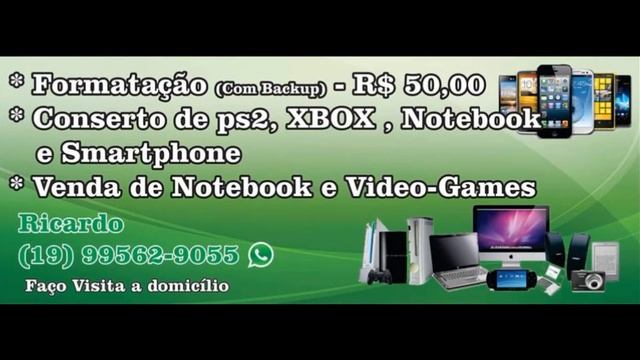 Conserto de vídeo game Conserto de Playstation , Xbox CAMPINAS Técnico de informática em Domicílio