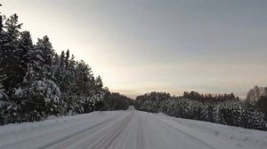Дорога из Кичменгского Городка в Шонгу (Кичменгско-Городецкий район)