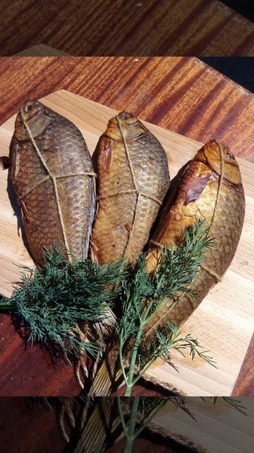 Копчёный карась