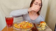 МУКБАНГ Картофельная запеканка, картошка с сыром АСМР | MUKBANG Potato casserole with cheese ASMR