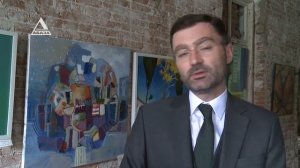 Первая выставка в здании картинной галереи Сухуми