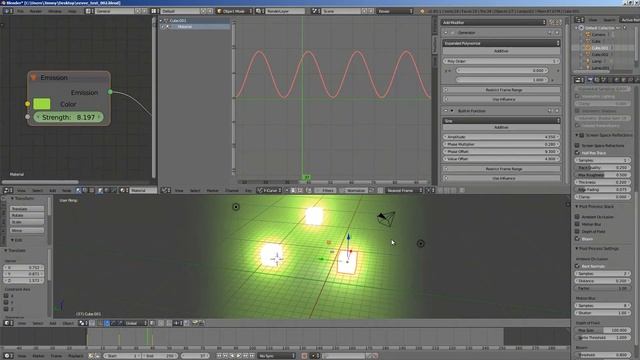 BS / Eeevee Bloom Test with Sine Modifier (LIVENODING 666)