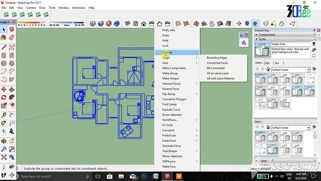 How to use make face plugin #sketchup #Sketchup2020 #3d #makeface #googleads