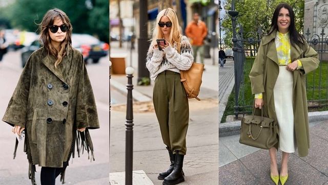 КАК 💕НОСИТЬ ЦВЕТ ХАКИ В ЖЕНСКОМ ГАРДЕРОБЕ💕ОРИГИНАЛЬНЫЙ АУТФИТ💕 смотреть онлайн