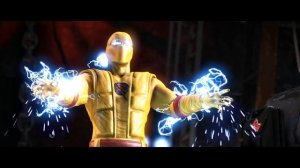 Mortal Kombat XL - Nth Metal Green Lantern Ermac Costume Skin Mod Performs Intros On Alll Stages